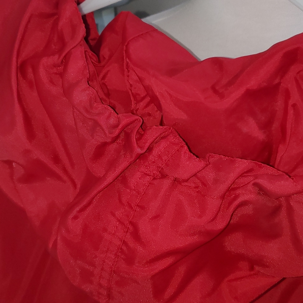XL Mens Red Rain Coat